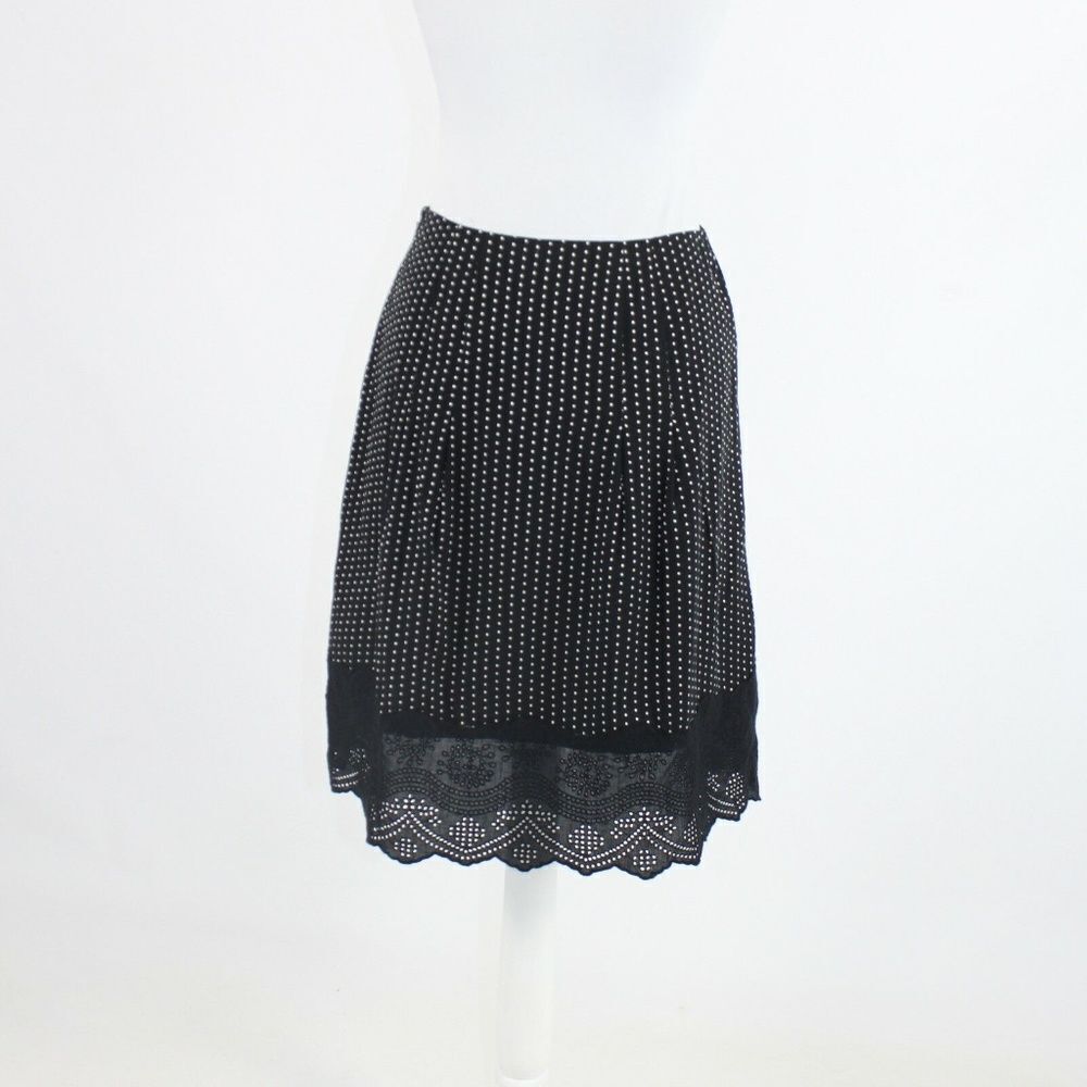 Black ANN TAYLOR skirt 2P - Picture 7 of 8